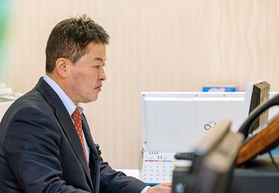 当社代表自ら対応し、スピーディなお取引を実現!