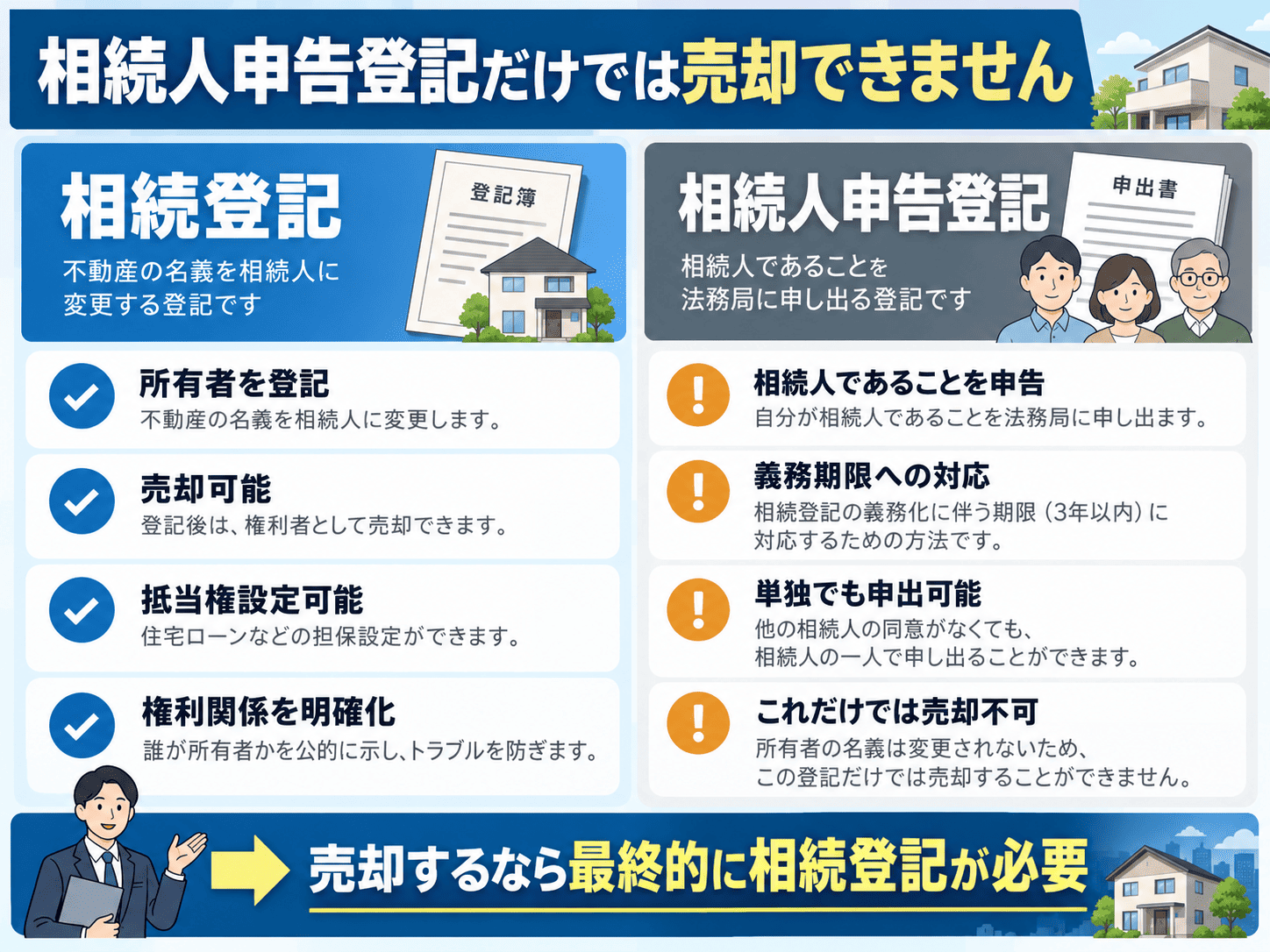 相続登記が終わっていない大津市の実家は売れる?売却前に確認したい手続き