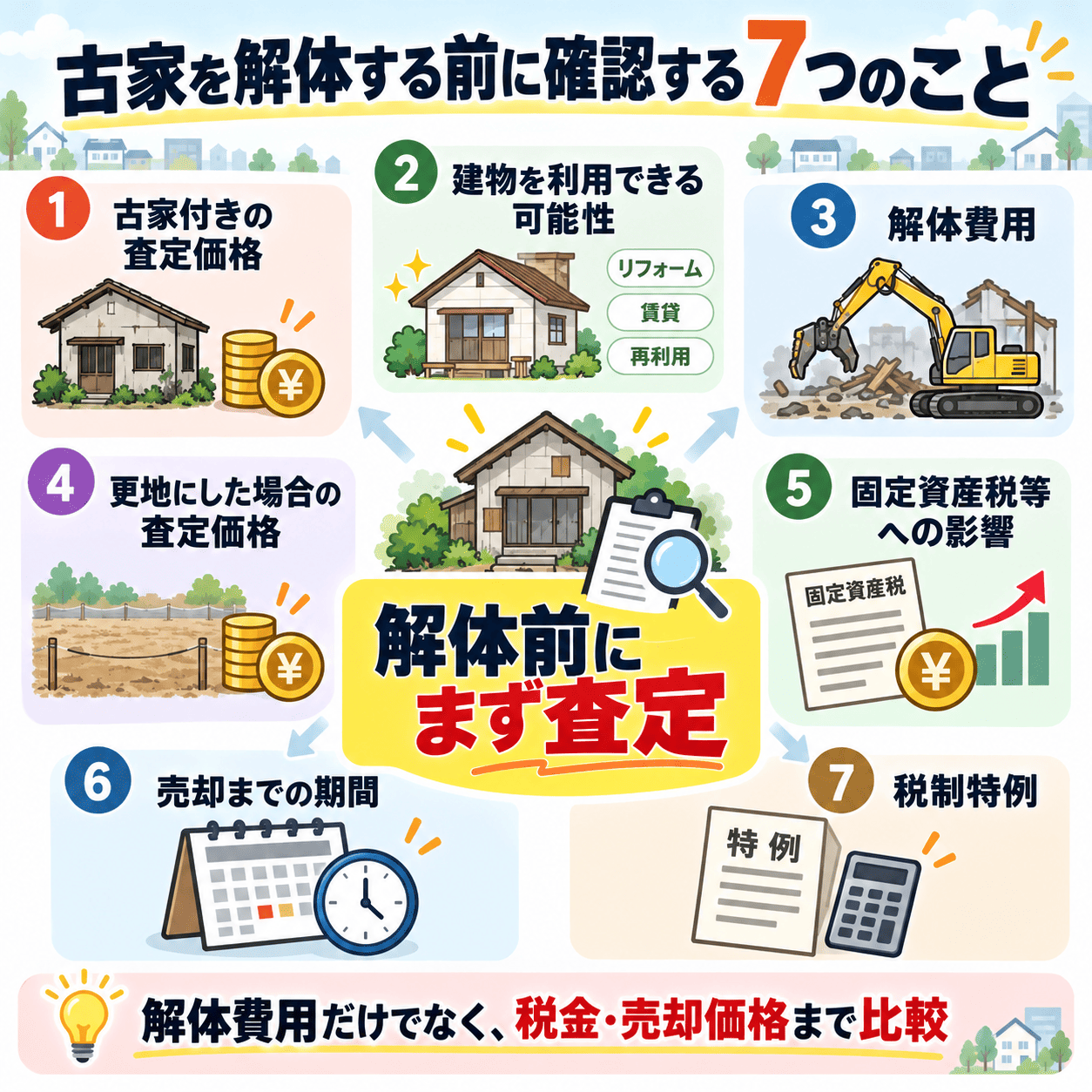草津市の古家付き土地は解体せず売れる？そのまま買取するメリットと注意点