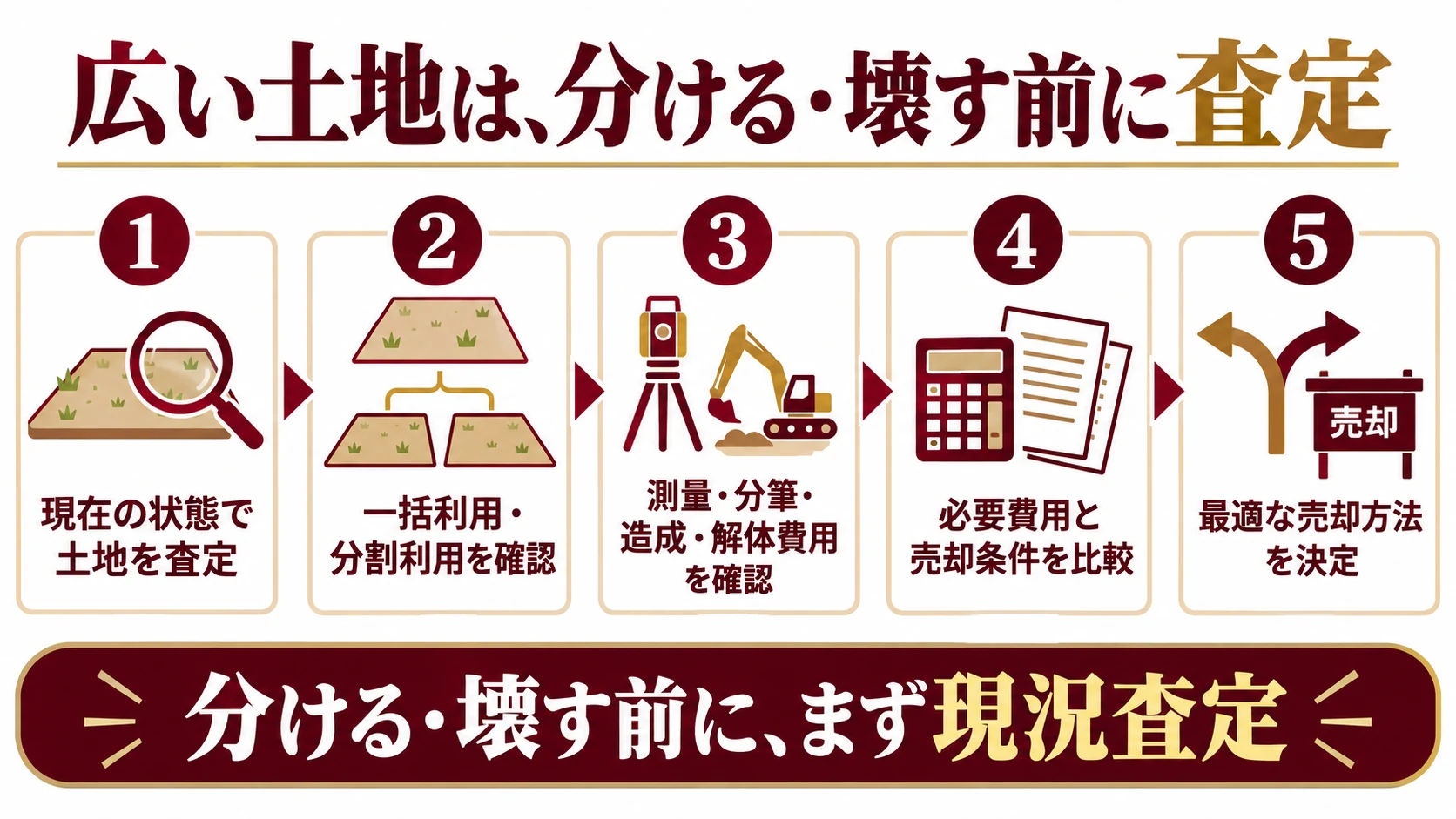 大津市で500㎡前後の広い土地を売るには?分割・建物解体・買取を比較