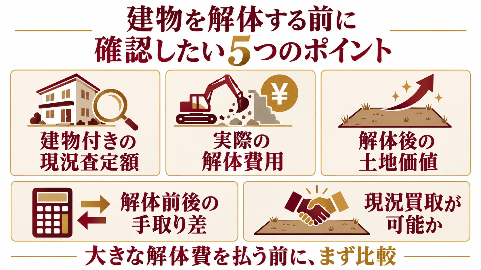 【買取事例】大津市長等の約500㎡土地|解体費1,000万円超の鉄骨建物付き土地を買取