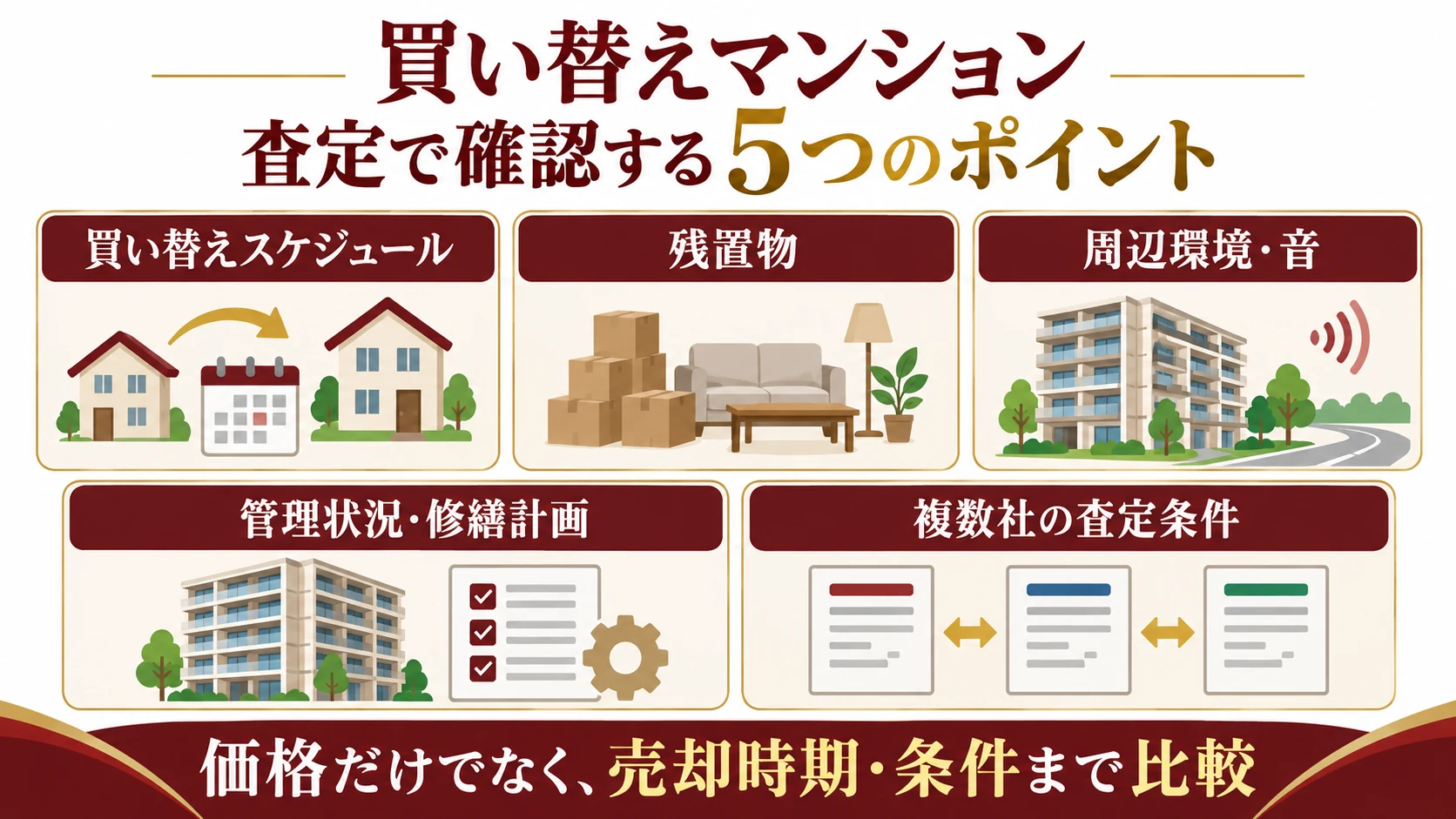 【買取事例】大津市の中古マンションを買い替えで売却|残置物・周辺騒音がある物件を買取