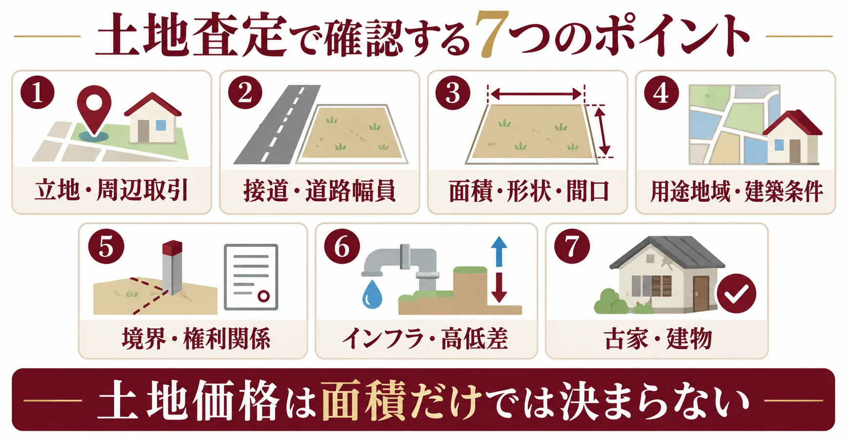 草津市の土地査定では何を見る?土地買取価格を左右する道路・形状・用途地域のポイント