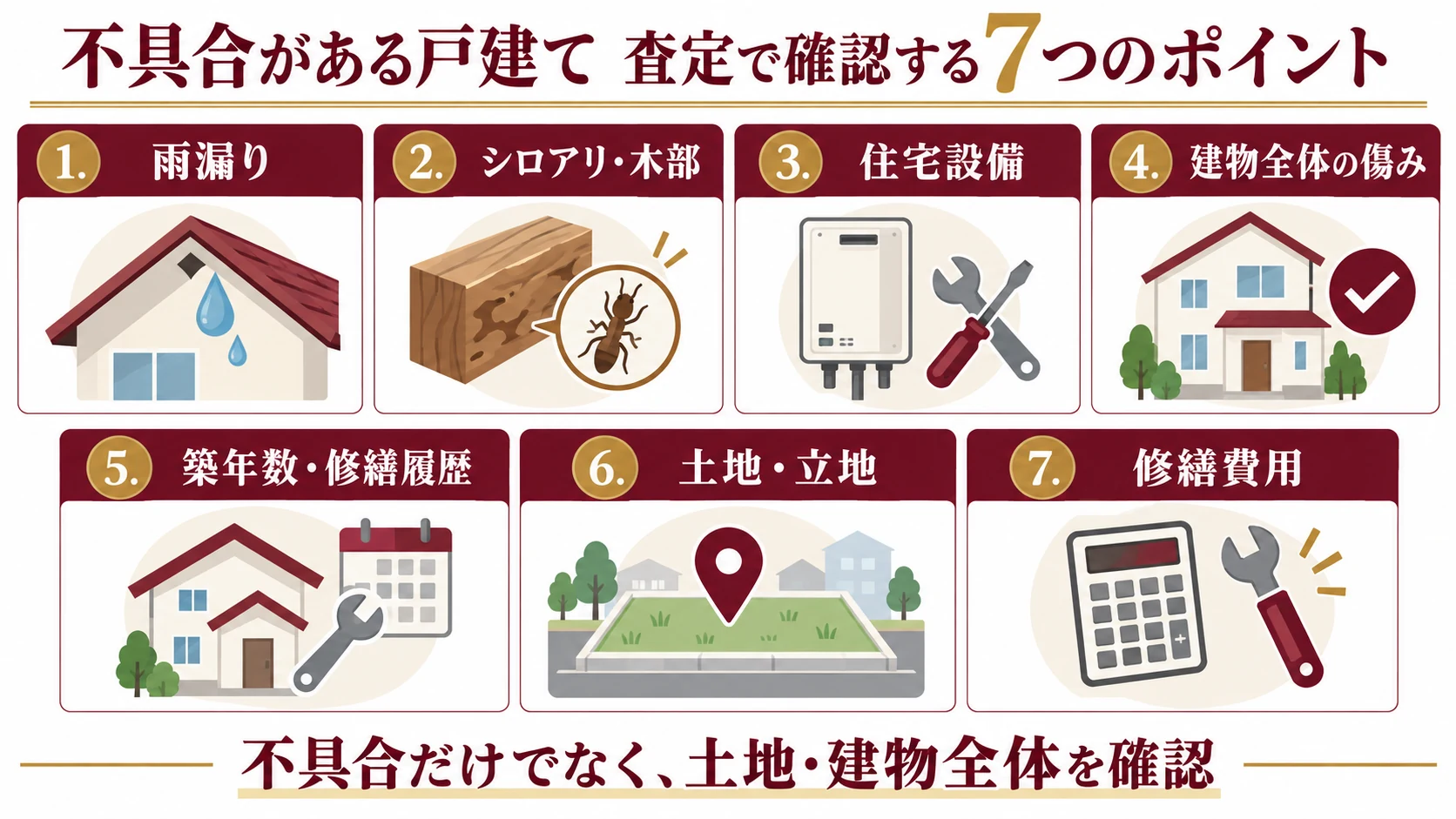 雨漏り・シロアリ・設備故障がある家は売れる?草津市の難あり戸建て買取