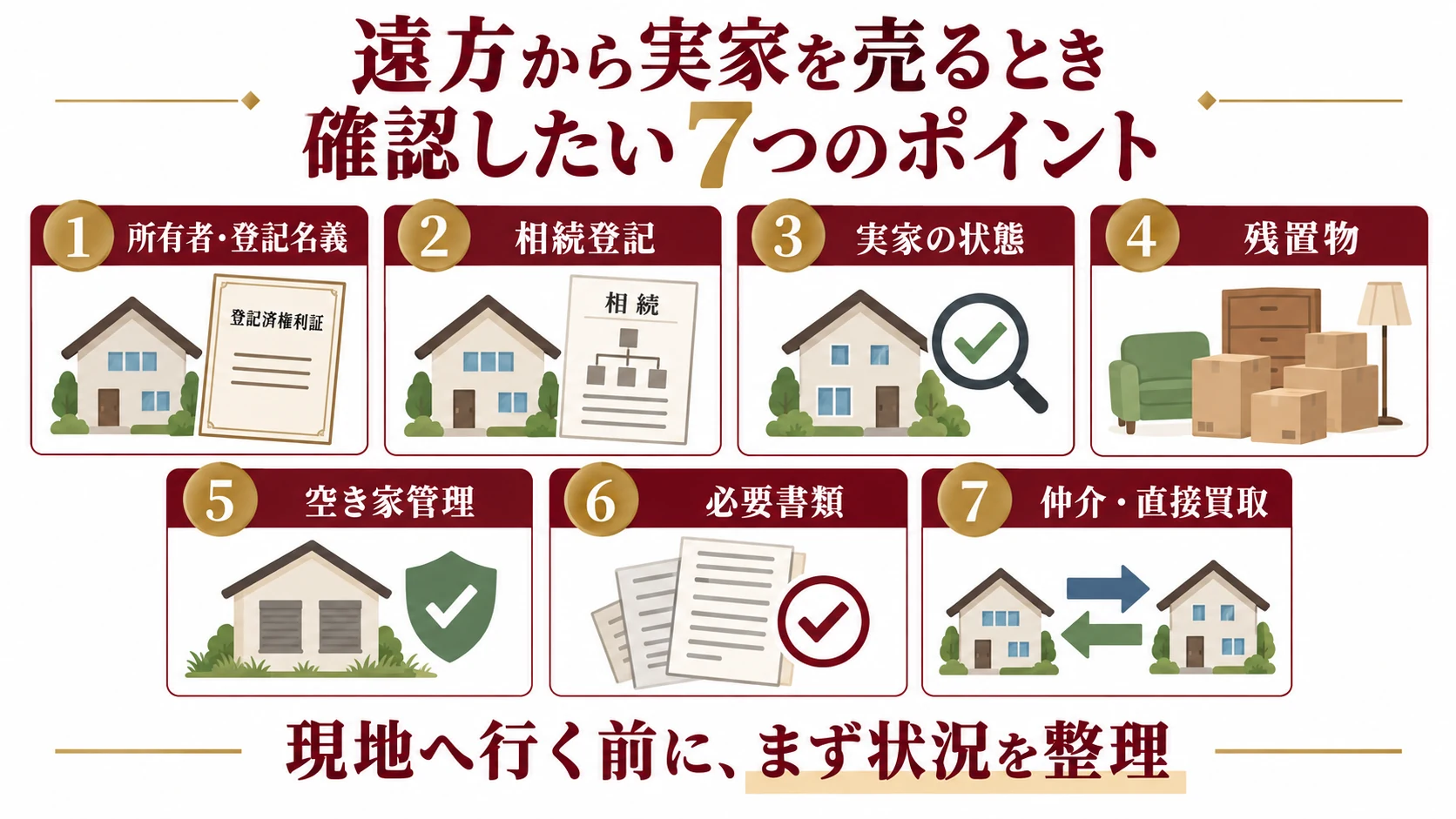 県外から草津市の実家を売却するには?遠方所有・相続物件の進め方